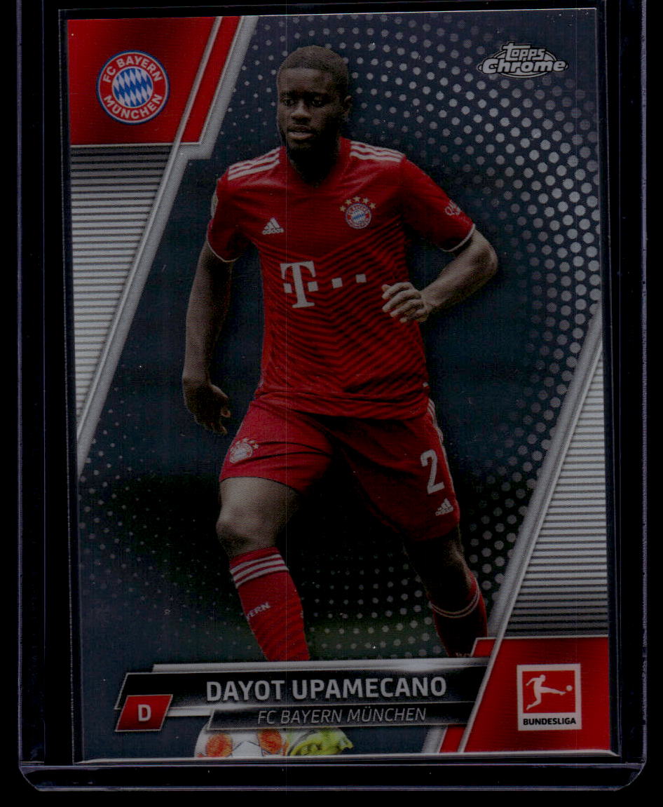 2021-22 Topps Chrome Bundesliga #85 Dayot Upamecano