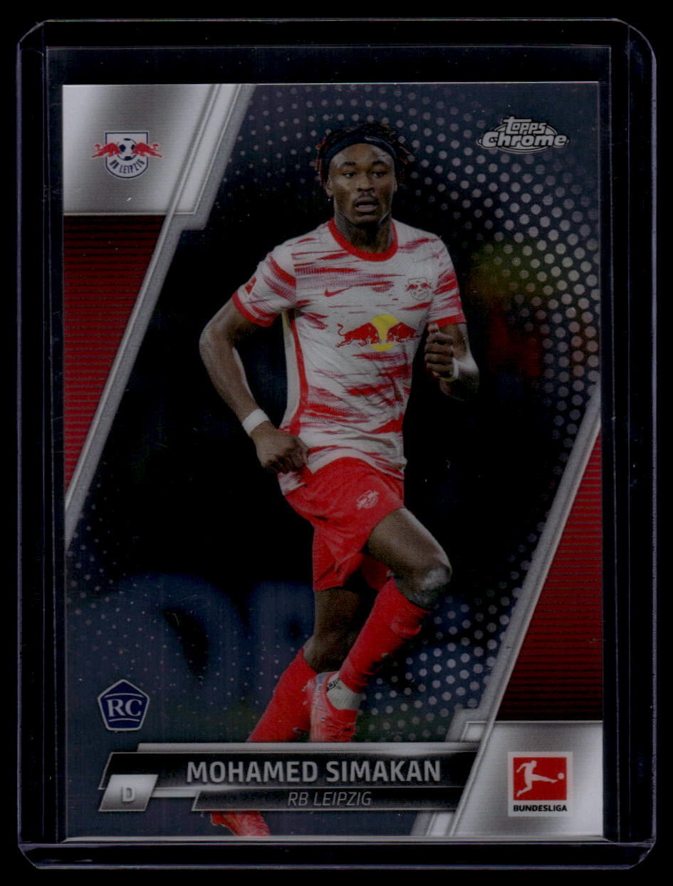 2021-22 Topps Chrome Bundesliga #65 Mohamed Simakan