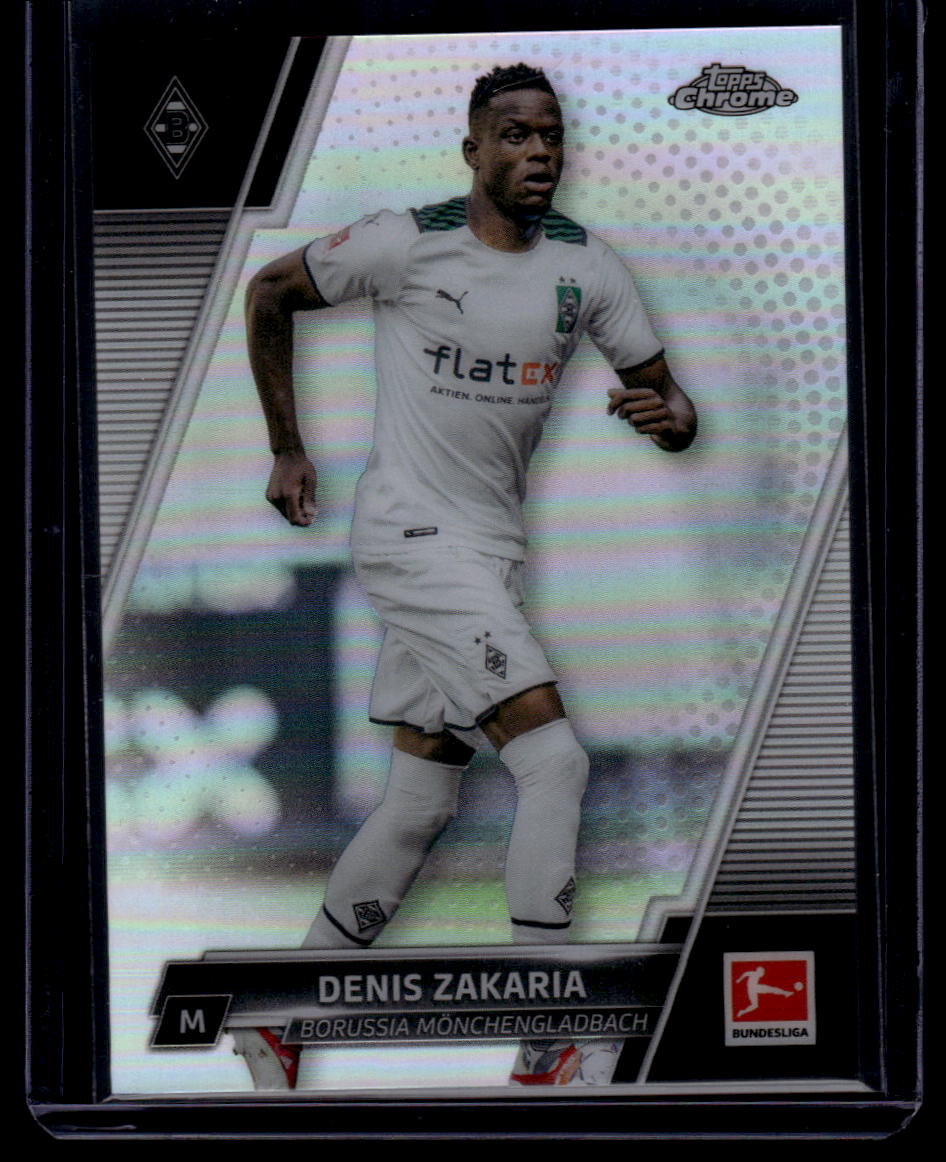 2021-22 Topps Chrome Bundesliga #81 Denis Zakaria Refractors