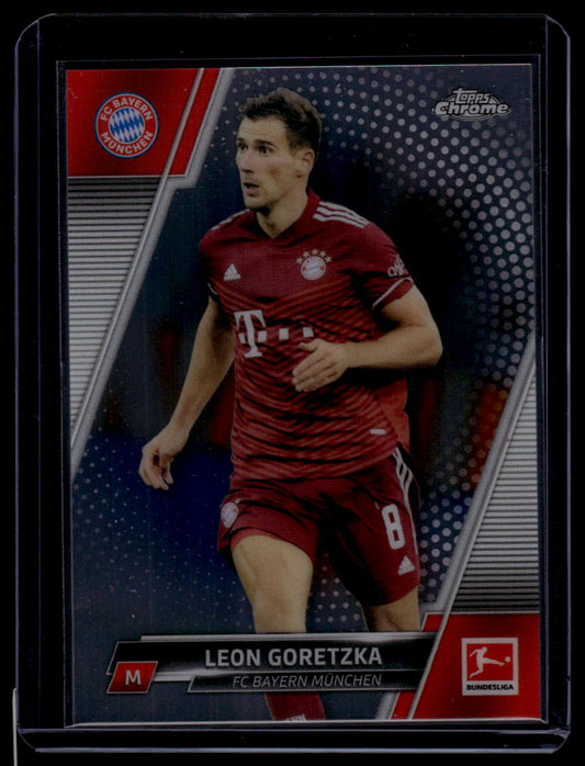 2021-22 Topps Chrome Bundesliga #86 Leon Goretzka