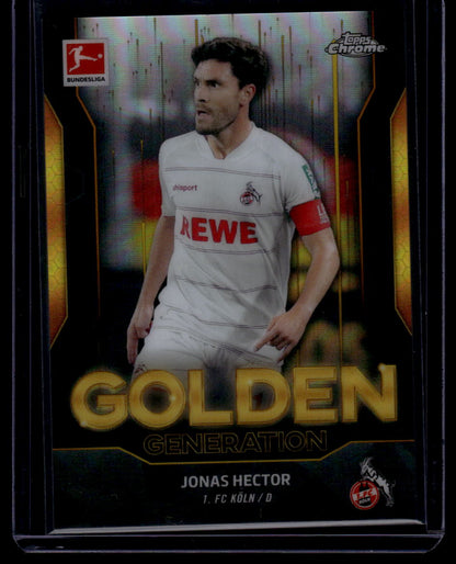 2021-22 Topps Chrome Bundesliga #GG-JH Jonas Hector Golden Generation