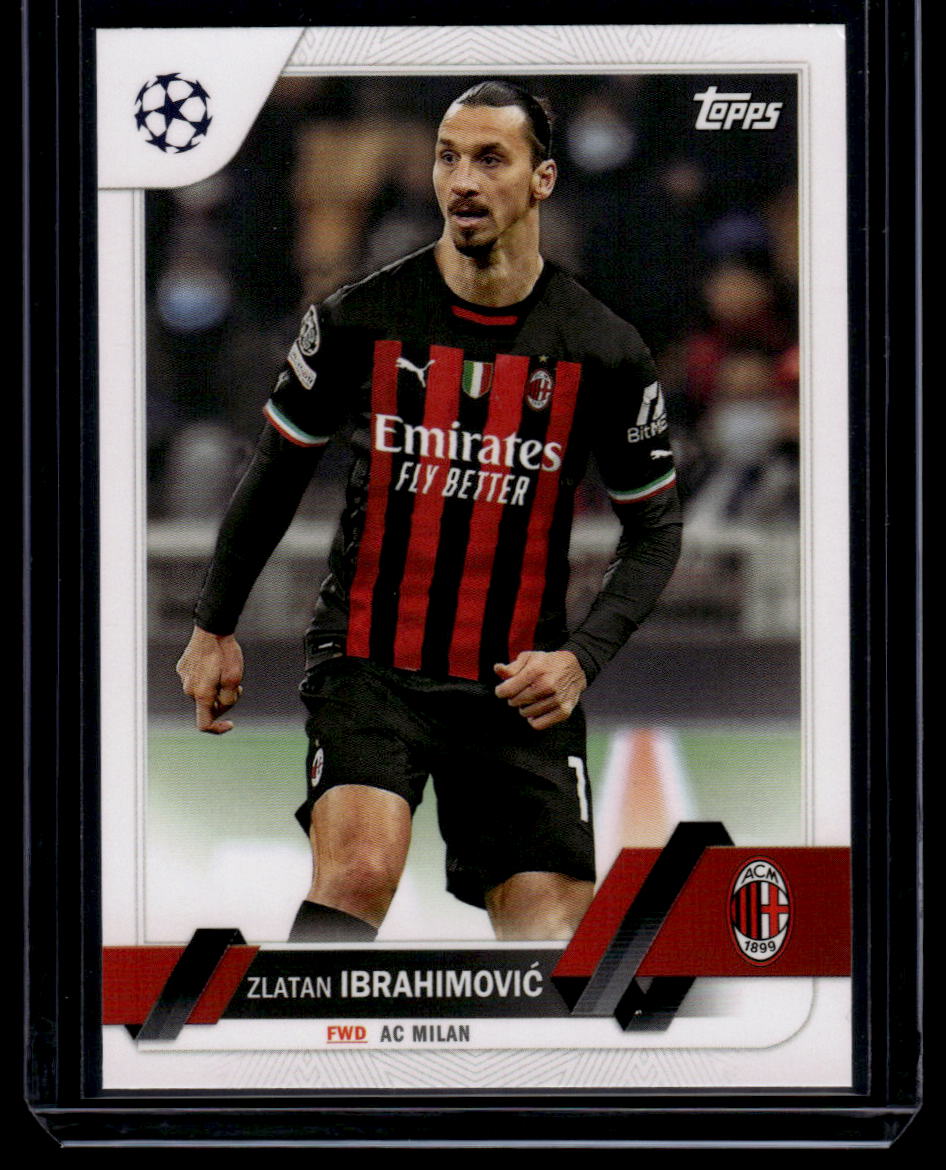 2022-23 Topps UEFA Club Competitions #11 Zlatan Ibrahimović