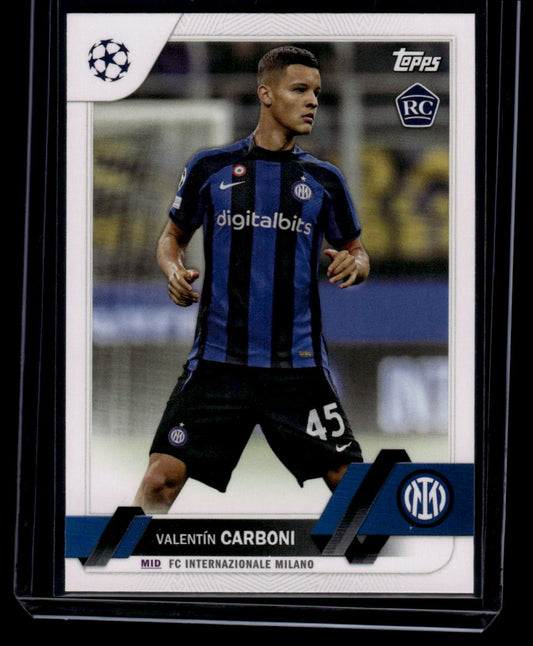 2022-23 Topps UEFA Club Competitions #6 Valentín Carboni