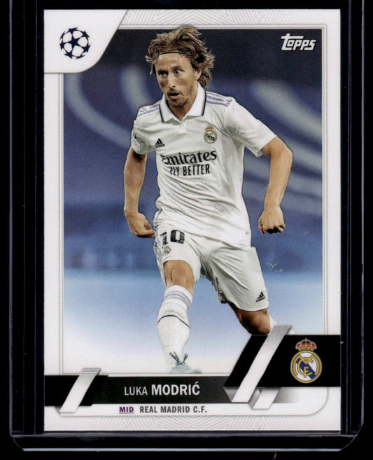 2022-23 Topps UEFA Club Competitions #62 Luka Modrić