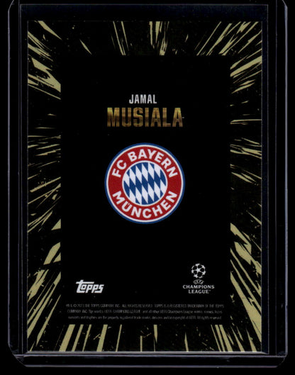 2023-24 Topps Gold UEFA Club Competitions #NNO Jamal Musiala Elite