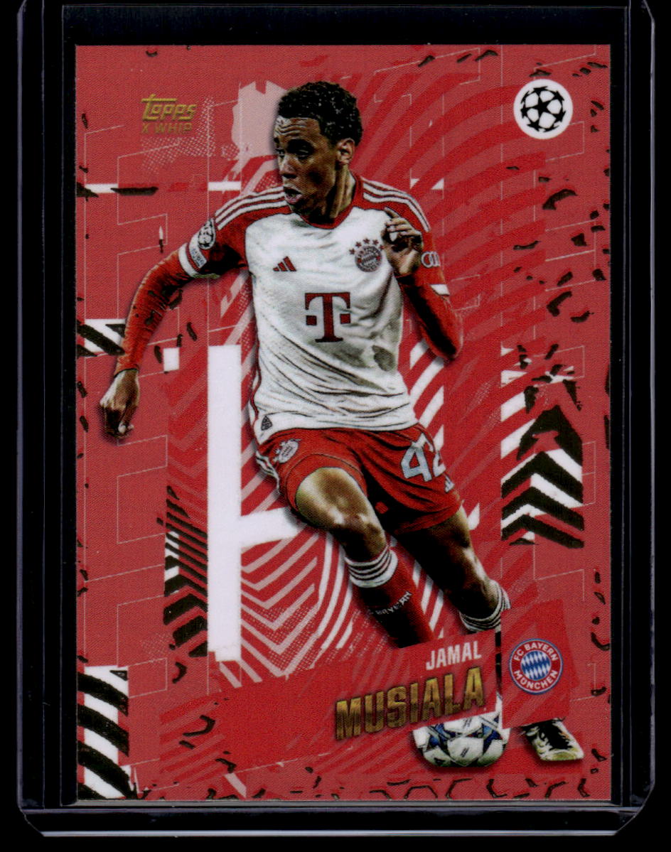 2023-24 Topps Gold UEFA Club Competitions #NNO Jamal Musiala Elite