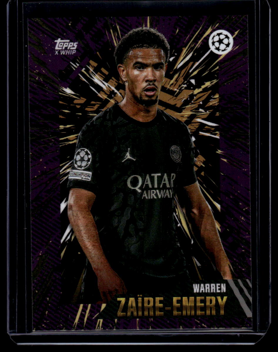 2023-24 Topps Gold UEFA Club Competitions #NNO Warren Zaire-Emery