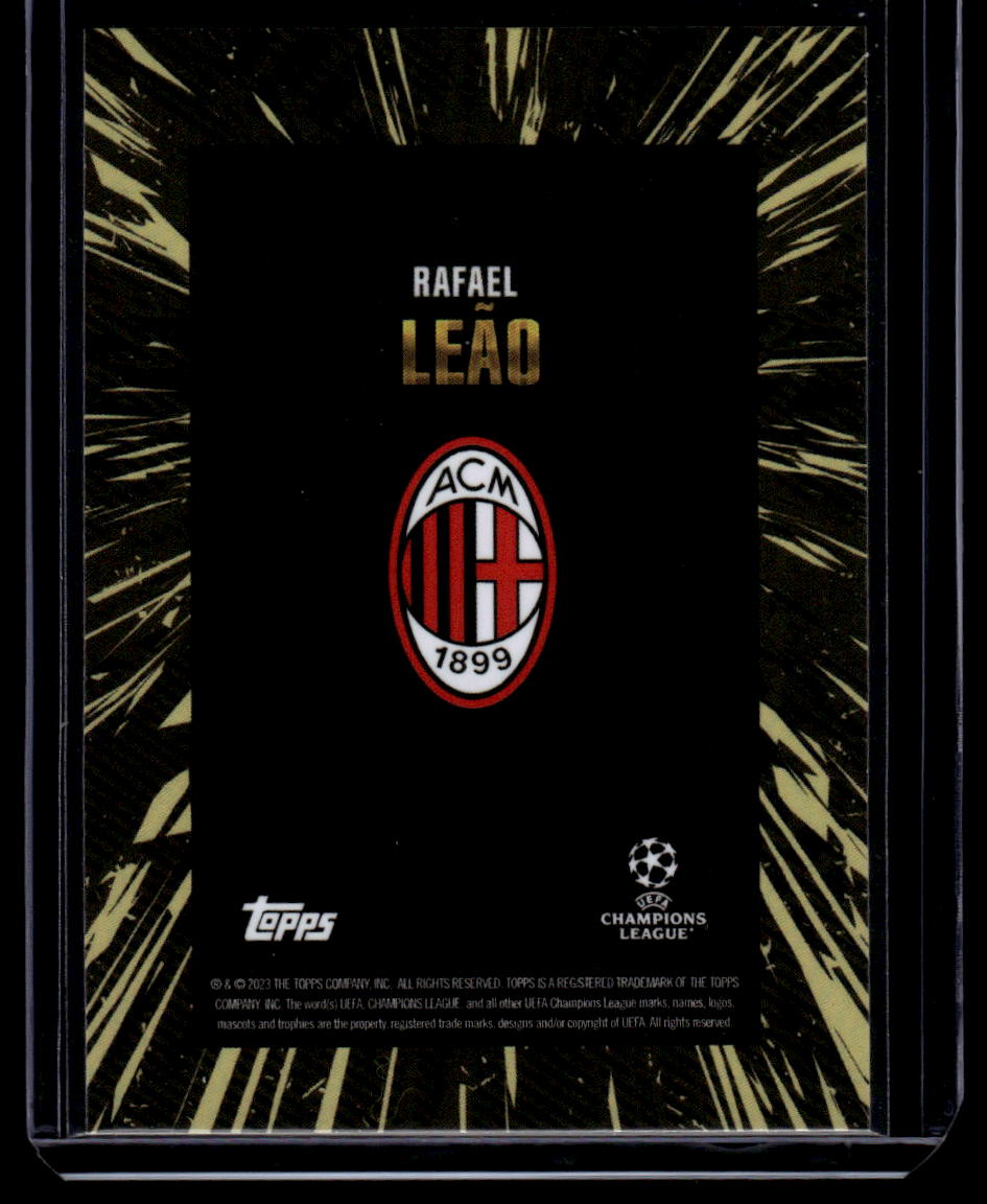 2023-24 Topps Gold UEFA Club Competitions #NNO Rafael Leao Elite