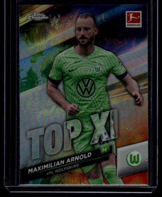 2022-23 Topps Chrome Bundesliga #XI-MA Maximilian Arnold Top XI