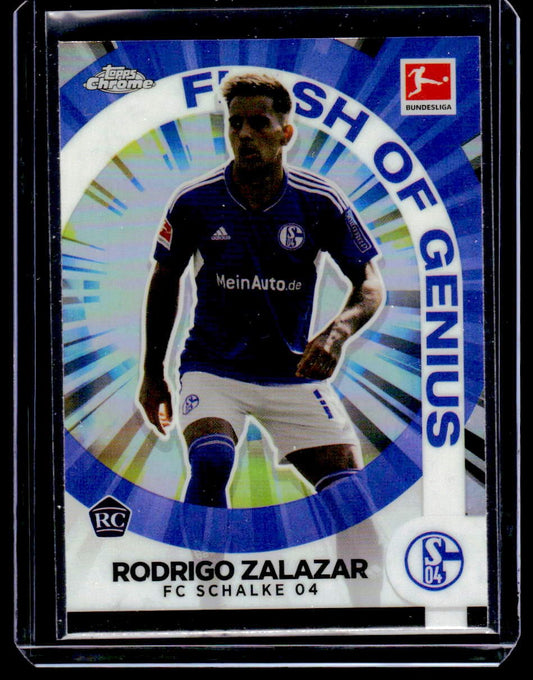 2022-23 Topps Chrome Bundesliga #FG-RZ Rodrigo Zalazar Flash of Genius