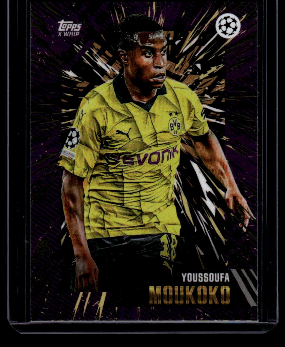 2023-24 Topps Gold UEFA Club Competitions #NNO Youssoufa Moukoko