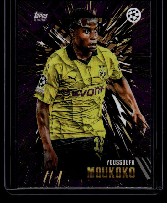 2023-24 Topps Gold UEFA Club Competitions #NNO Youssoufa Moukoko