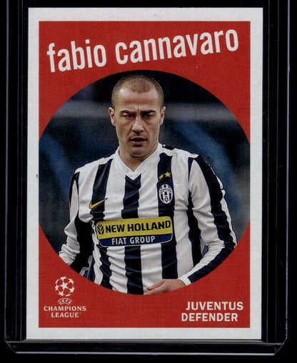 2022-23 Topps Chrome UEFA Club Competitions #59-17 Fabio Cannavaro 1959 Topps