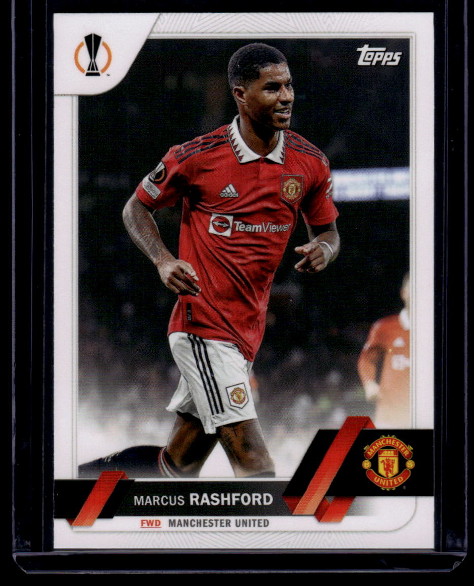 2022-23 Topps UEFA Club Competitions #7 Marcus Rashford