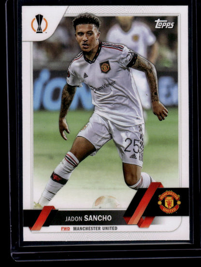 2022-23 Topps UEFA Club Competitions #186 Jadon Sancho