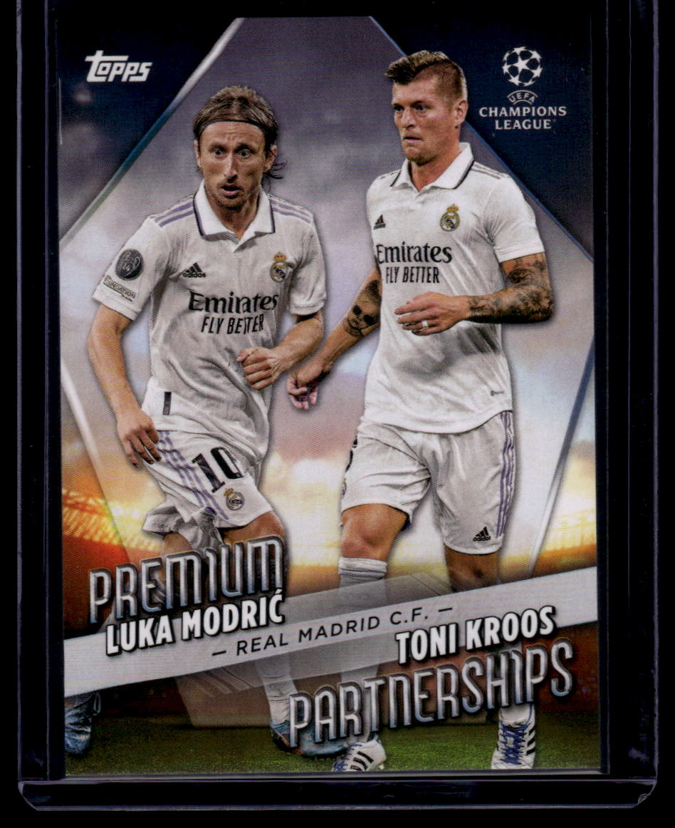 2022-23 Topps UEFA Club C. Toni Kroos / Luka Modrić Premium Partnerships