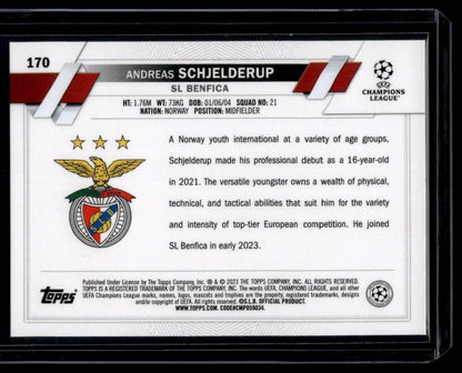 2022-23 Topps UEFA Club Competitions #170 Andreas Schjelderup