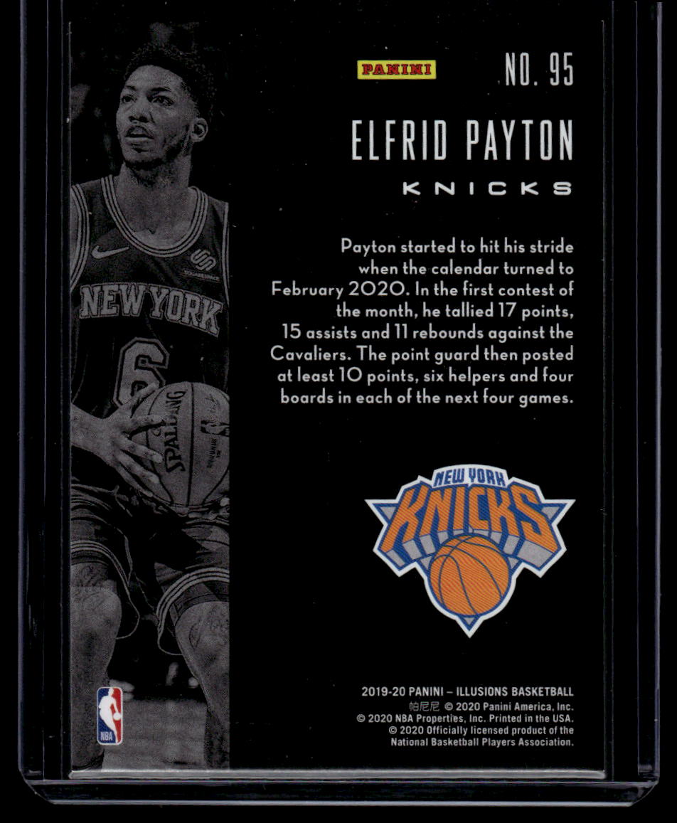 2019-20 Panini Illusions #95 Elfrid Payton Starlight