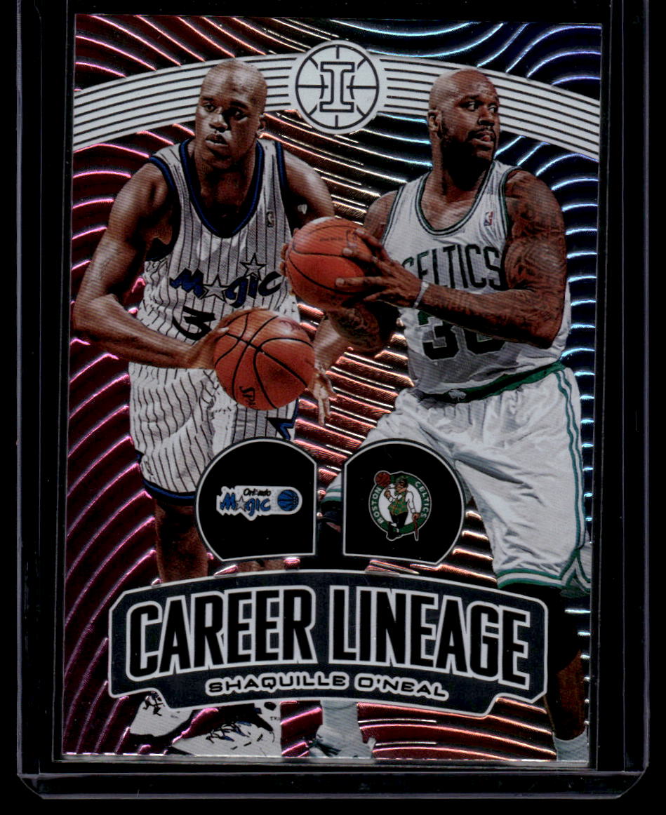 2019-20 Panini Illusions #19 Shaquille O'Neal Career Lineage