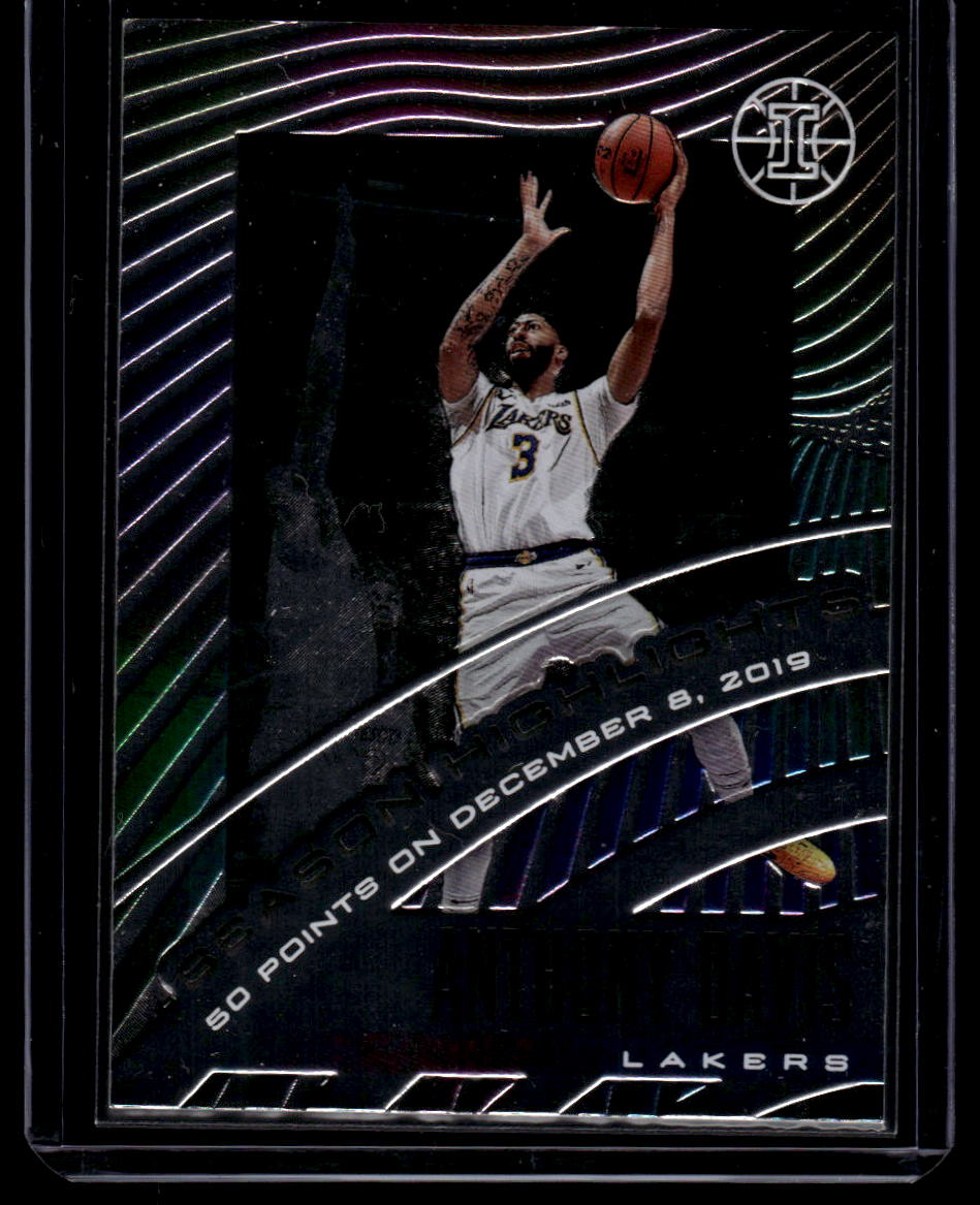 2019-20 Panini Illusions #23 Anthony Davis Season Highlights