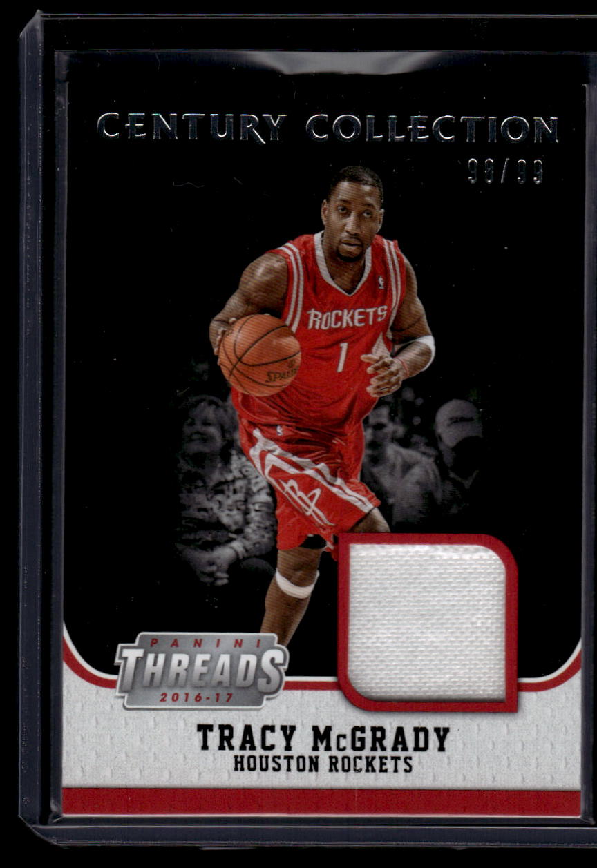 2016-17 Panini Threads #2 Tracy McGrady Century Collection Materials #/99