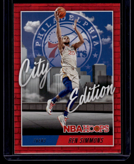 2020-21 Hoops #23 Ben Simmons City Edition