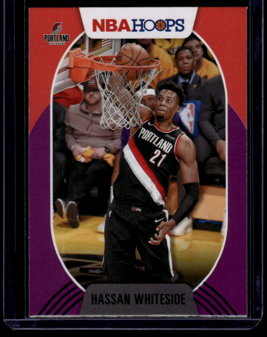 2020-21 Hoops #187 Hassan Whiteside Purple