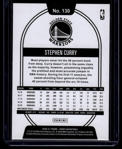 2020-21 Hoops #130 Stephen Curry