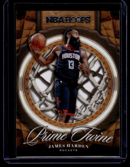 2020-21 Hoops #6 James Harden Prime Twine