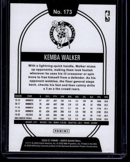 2020-21 Hoops #173 Kemba Walker