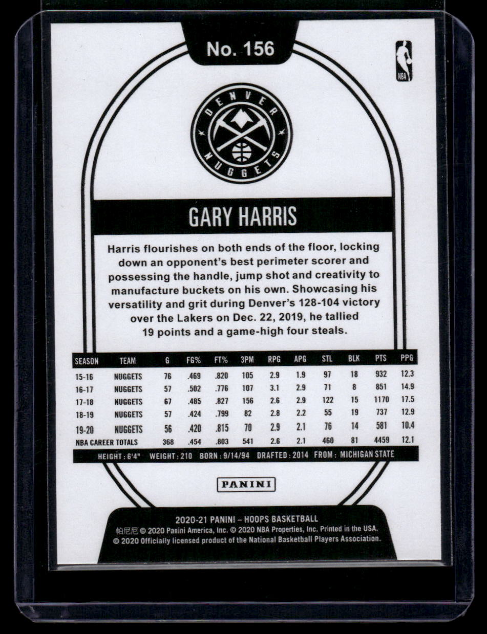 2020-21 Hoops #156 Gary Harris