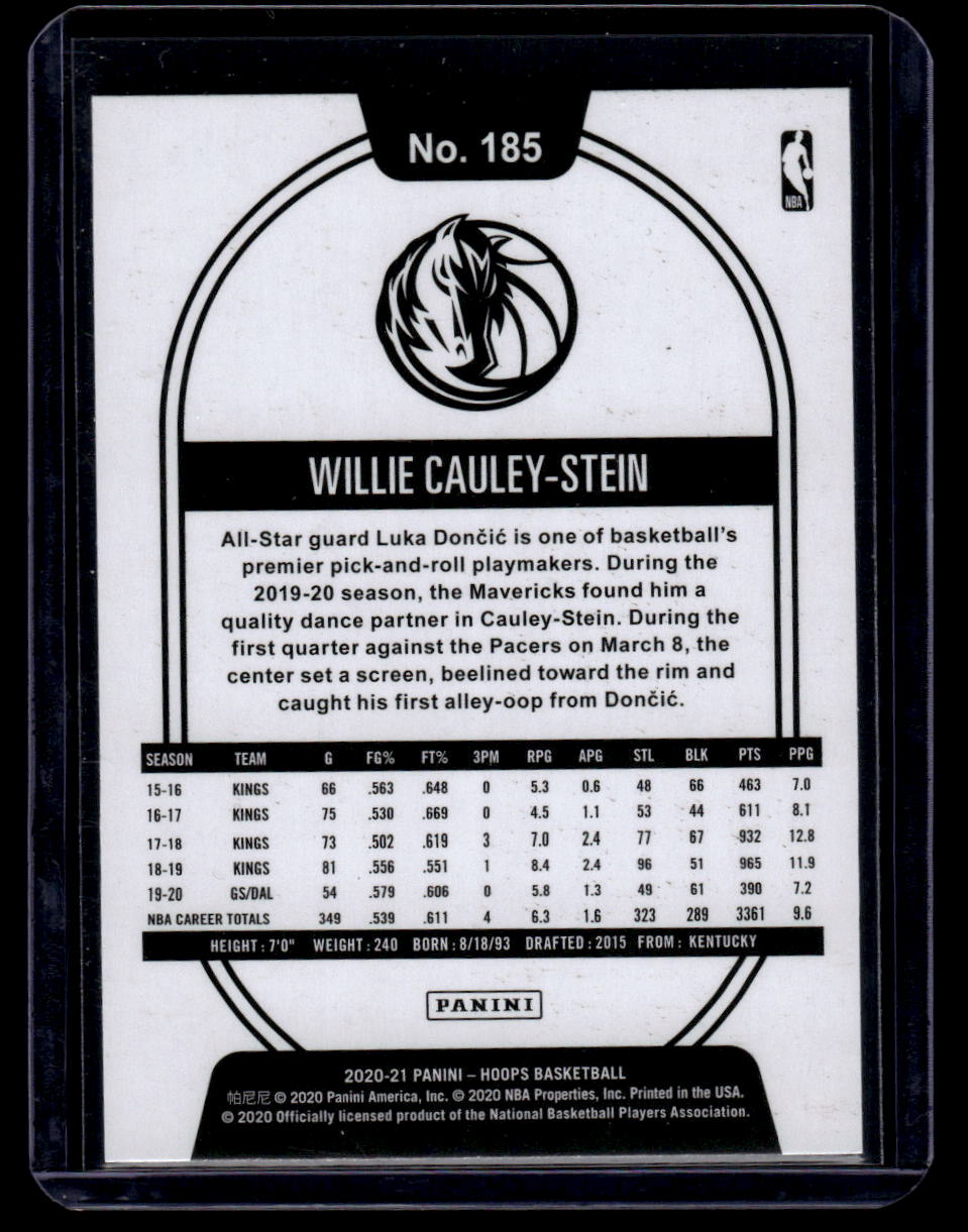 2020-21 Hoops #185 Willie Cauley-Stein