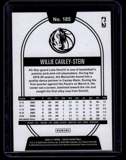 2020-21 Hoops #185 Willie Cauley-Stein