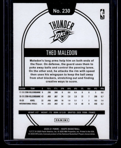 2020-21 Hoops #230 Theo Maledon