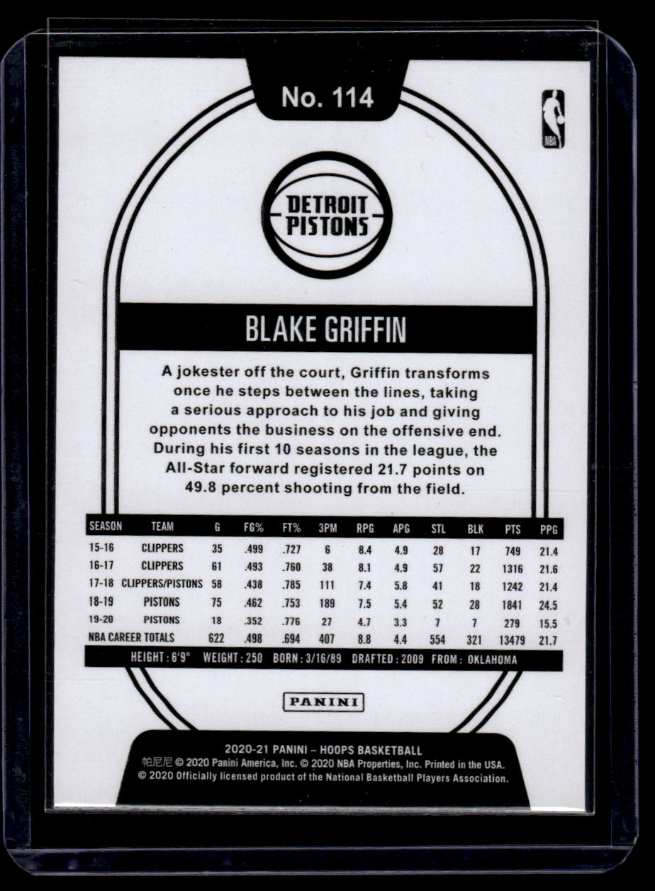 2020-21 Hoops #114 Blake Griffin