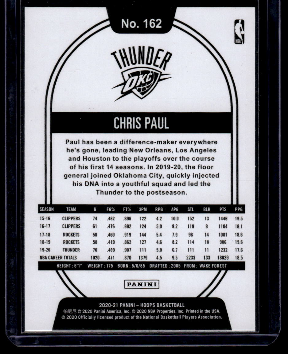 2020-21 Hoops #162 Chris Paul