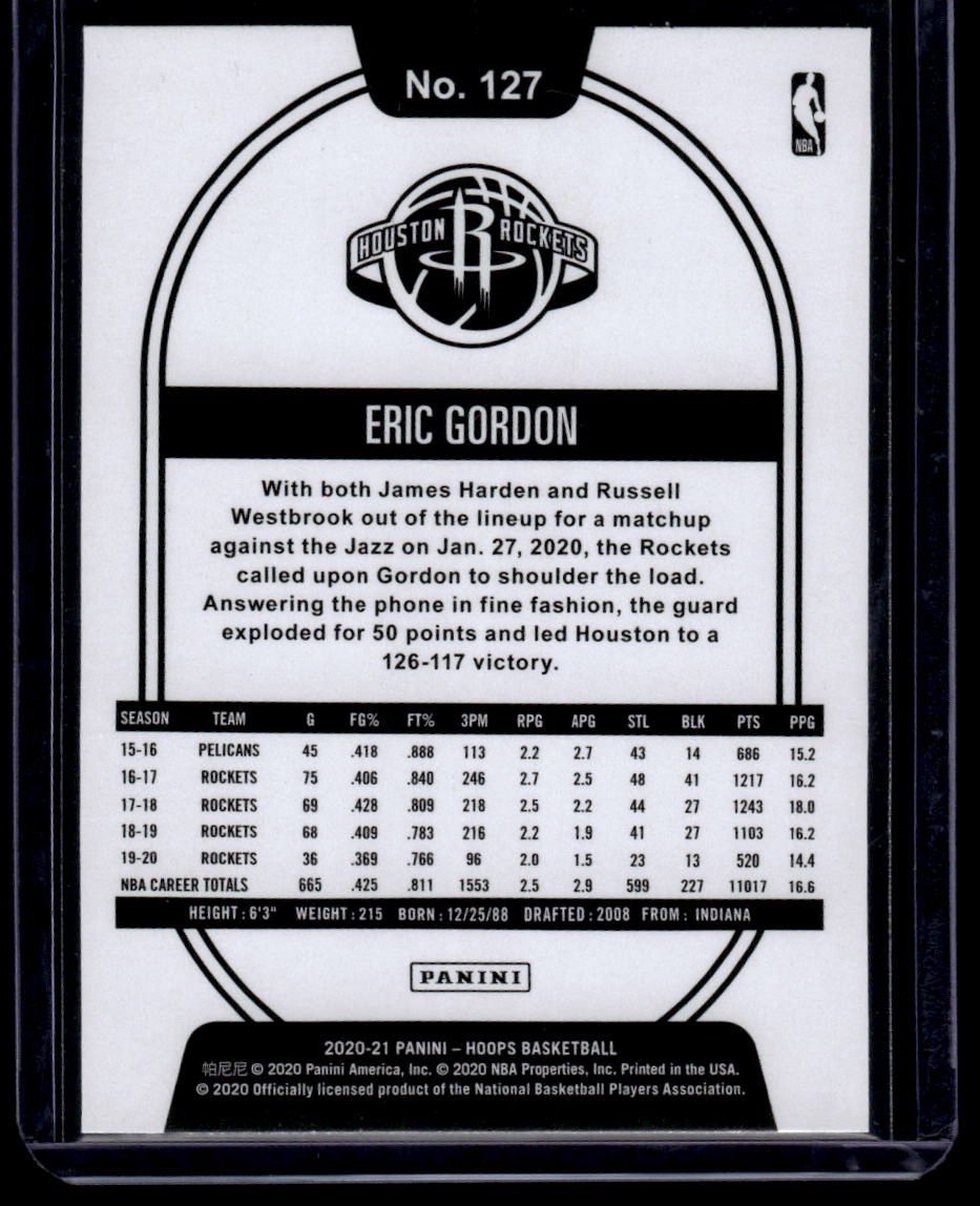 2020-21 Hoops #127 Eric Gordon