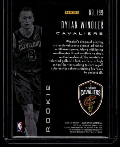 2019-20 Panini Illusions #199 Dylan Windler