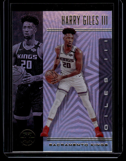 2019-20 Panini Illusions #117 Harry Giles III