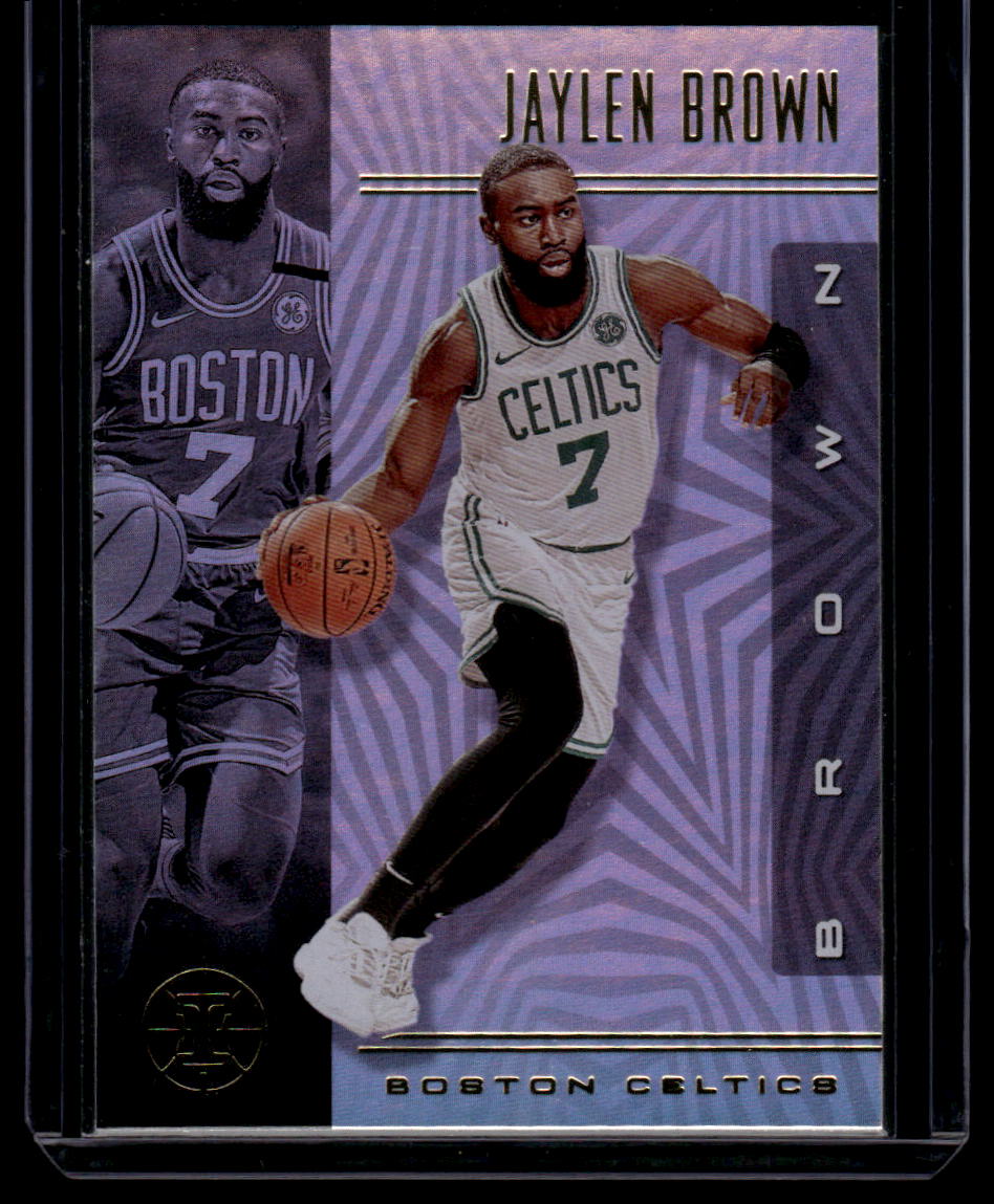 2019-20 Panini Illusions #141 Jaylen Brown