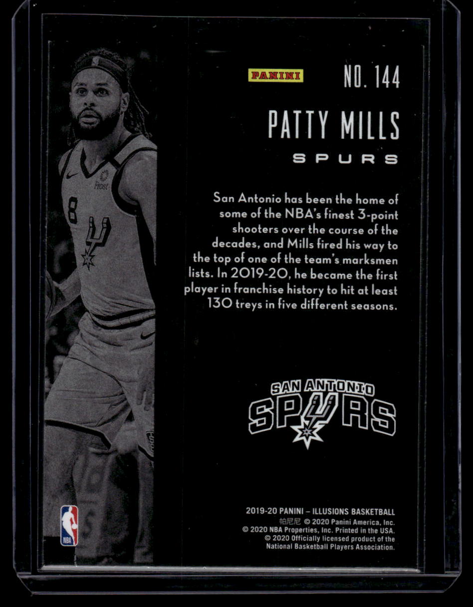 2019-20 Panini Illusions #144 Patty Mills