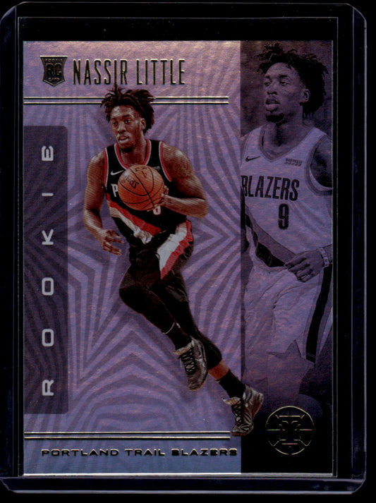 2019-20 Panini Illusions #189 Nassir Little