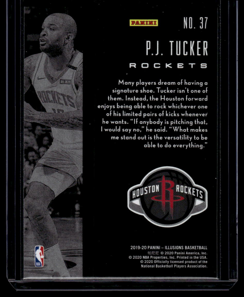 2019-20 Panini Illusions #37 P.J. Tucker