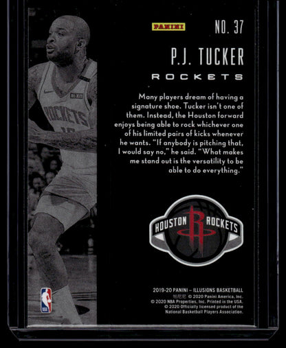 2019-20 Panini Illusions #37 P.J. Tucker