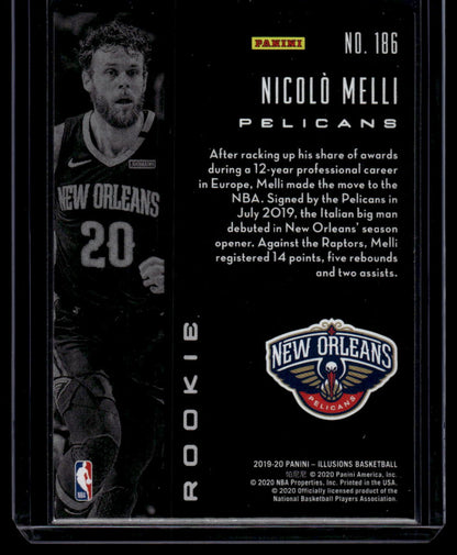 2019-20 Panini Illusions #186 Nicolo Melli