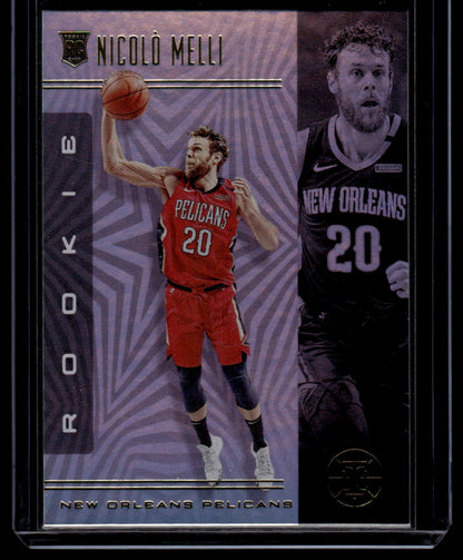 2019-20 Panini Illusions #186 Nicolo Melli