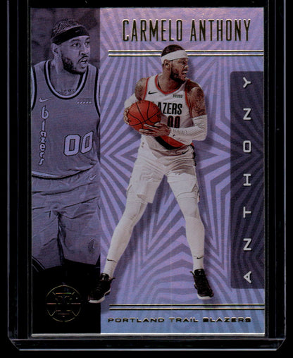 2019-20 Panini Illusions #108 Carmelo Anthony