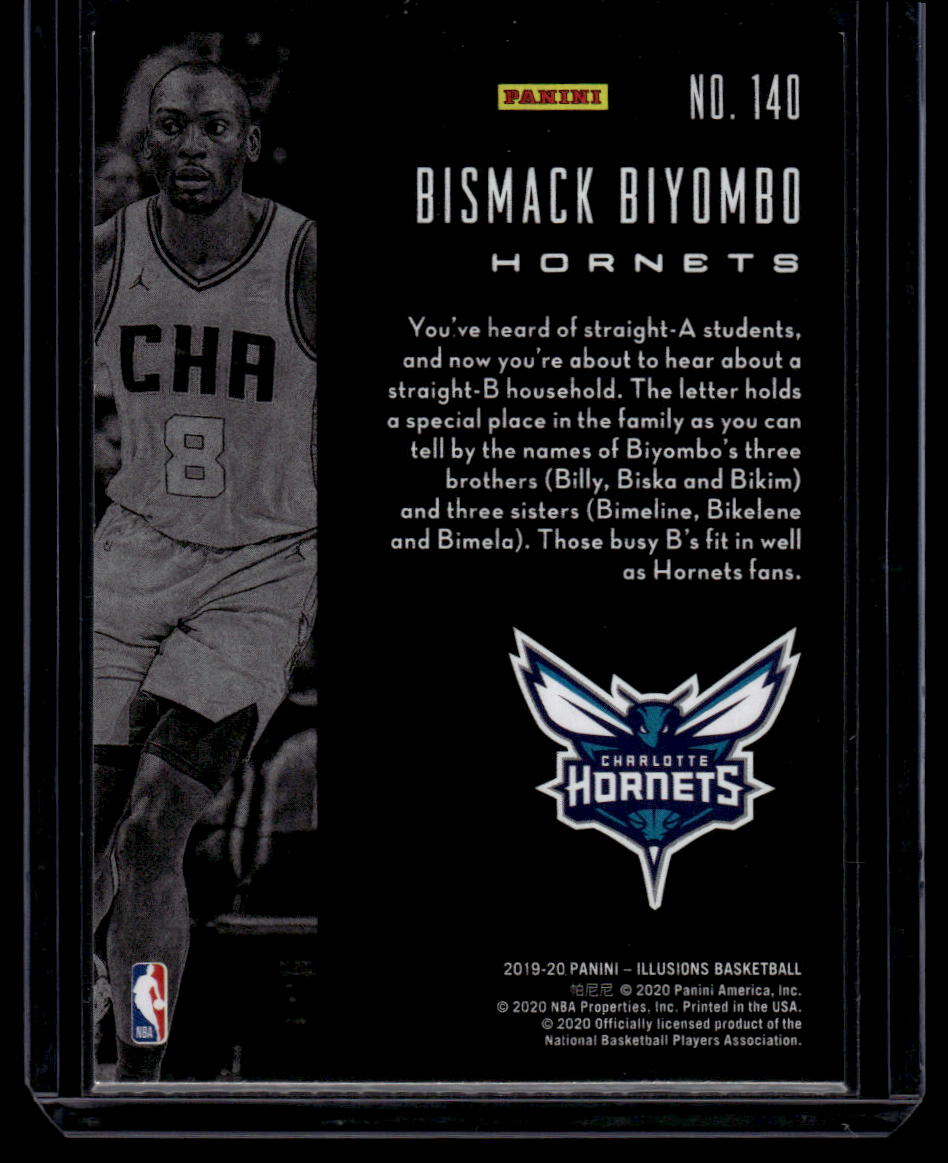 2019-20 Panini Illusions #140 Bismack Biyombo Starlight