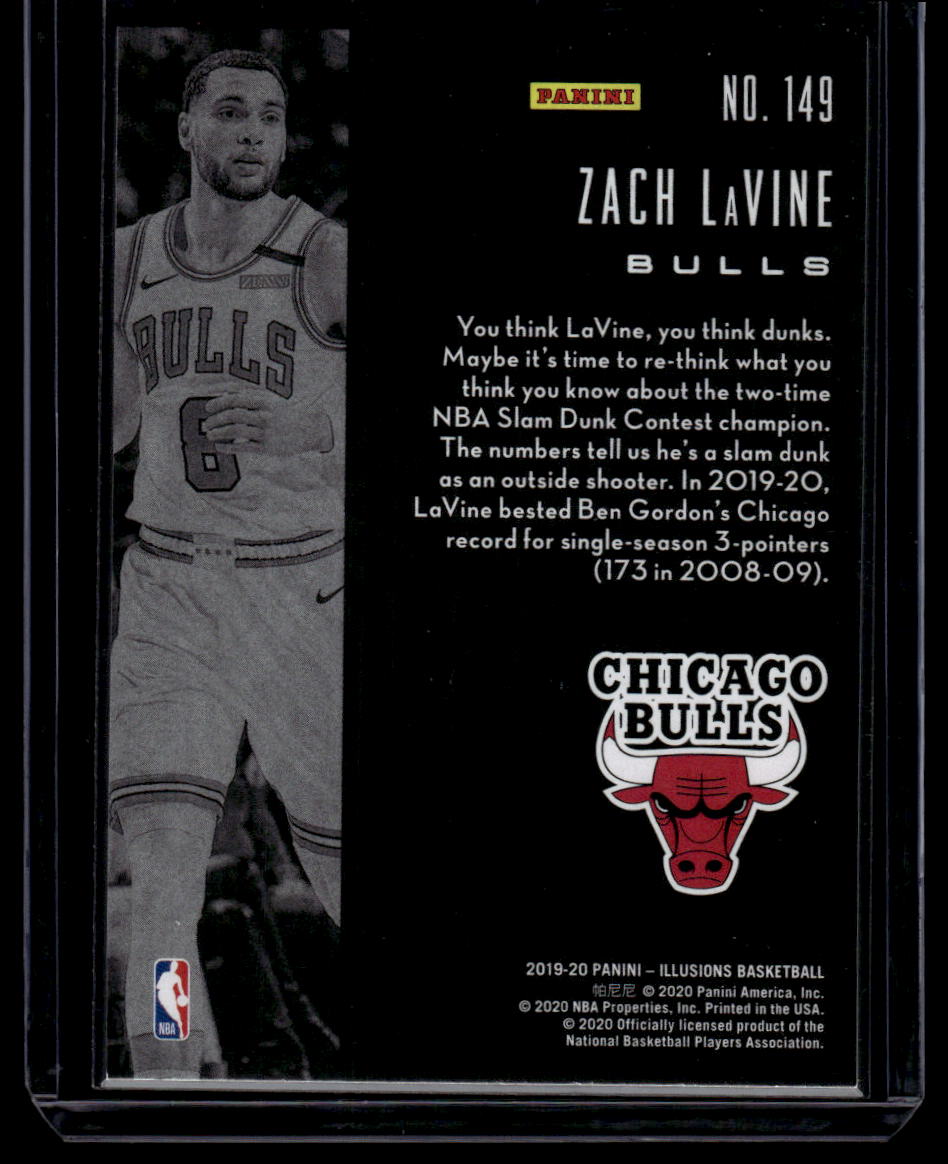 2019-20 Panini Illusions #149 Zach LaVine