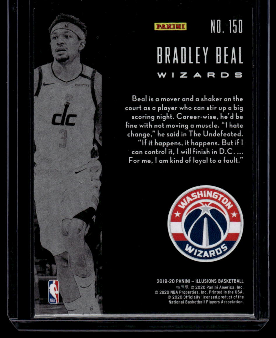 2019-20 Panini Illusions #150 Bradley Beal